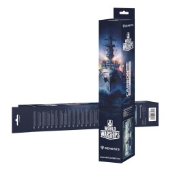 Genesis podkładka pod mysz Carbon 500 Maxi World of Warships Armada 900x450mm
