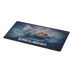 Genesis podkładka pod mysz Carbon 500 Maxi World of Warships Błyskawica 900x450mm