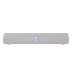 GENESIS NCS-2305 moduł głośników Biały 2.0 kan. 10 W