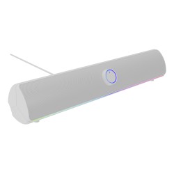GENESIS NCS-2305 moduł głośników Biały 2.0 kan. 10 W