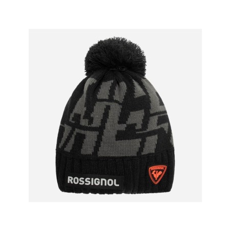 Czapka Rossignol Hero Pompon czarny
