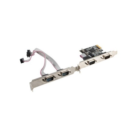 Lanberg PCE-DB9-004 adapter Wewnętrzny PCIe