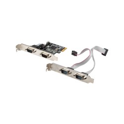 Lanberg PCE-DB9-004 adapter Wewnętrzny PCIe