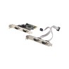 Lanberg PCE-DB9-004 adapter Wewnętrzny PCIe