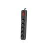 LISTWA ZASILAJĄCA NATEC BERCY 400 3M 5X 230V PL CZARNA