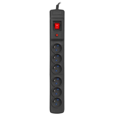 Armac M6/25/CZ rozdzielacz zasilania PDU 6 x gniazdo sieciowe Czarny