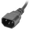 Lanberg PDU-05E-0200-IEC-BK rozdzielacz zasilania PDU 5 x gniazdo sieciowe 1U Czarny