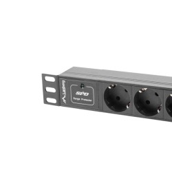 LANBERG LISTWA ZASILAJĄCA RACK 10" (1U, 10A, 3X 230V PL)