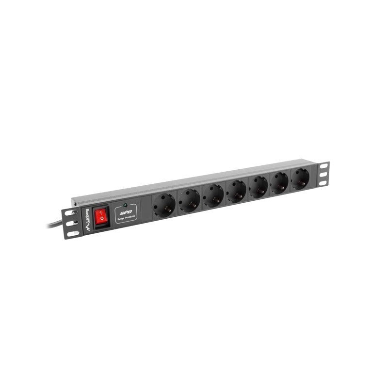 LANBERG LISTWA ZAS. RACK PDU (1U,16A,7X SHUKO,2M) LANBERG LISTWA ZAS. RACK PDU (1U,16A,7X SHUKO,2M)