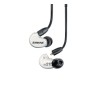 Shure SE215DYWH+UNI-EFS - Słuchawki douszne AONIC215 z pojedynczym przetwornikiem i kablem 3.5mm (białe)