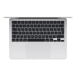 Apple MacBook Air Apple M M4 Laptop 34,5 cm (13.6") 16 GB 256 GB SSD Wi-Fi 6E (802.11ax) macOS Sequoia Srebrny