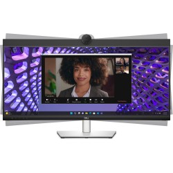 DELL P Series P3424WEB monitor komputerowy 86,7 cm (34.1") 3440 x 1440 px 4K Ultra HD LCD Czarny