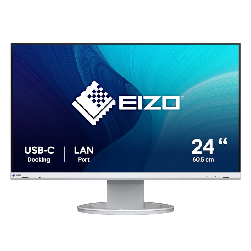 Monitor EIZO FlexScan EV2490-WT - 60,5 cm (23,8") - 1920 x 1080 pikseli - Full HD - LED - 5 ms - Biały Monitor EIZO FlexScan EV2490-WT - 60,5 cm (23,8") - 1920 x 1080 pikseli - Full HD - LED - 5 ms - Biały