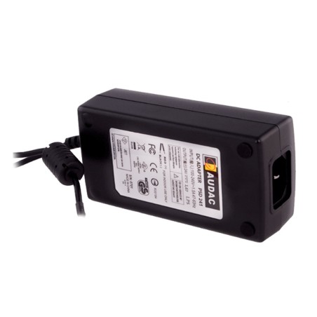 AUDAC PSD241 adapter zasilający/inwentor Wewnętrzna Czarny