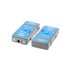 Lanberg NT-0403 tester kabli sieciowych Tester PoE Niebieski