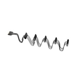 Lanberg SC01-6502-12B Obudowa do serwera modułowego Rack (2U) 0 GB