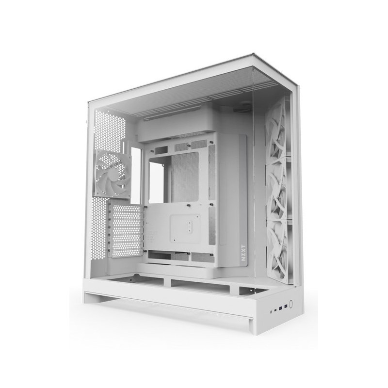 NZXT H9 Flow Midi Tower Biały NZXT H9 Flow Midi Tower Biały