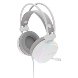 GENESIS NSG-2308 słuchawki/zestaw słuchawkowy Przewodowa Opaska na głowę Gaming USB Typu-A Biały