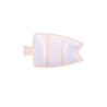 RITUALI DOMESTICI PELAGICOILLOGICO Talerz ryba biały 23 x 14 x 4.5 cm
