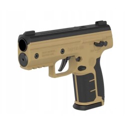 Pistolet na kule gumowe i pieprzowe BYRNA SD TAN k.68 CO2 8g zestaw (SK68300-TAN)