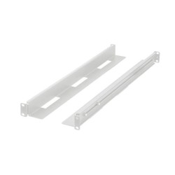 ZESTAW SZYN MONTAŻOWYCH DO SZAF RACK 19" PRZESUWNE 650-1090MM SZARY LANBERG