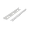 ZESTAW SZYN MONTAŻOWYCH DO SZAF RACK 19" PRZESUWNE 650-1090MM SZARY LANBERG