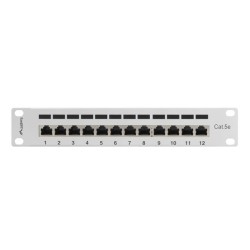 Lanberg PPF5-9012-S panel krosowniczy 1U