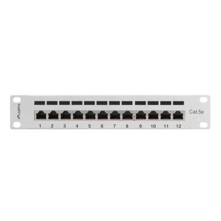 Lanberg PPF5-9012-S panel krosowniczy 1U