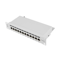 Lanberg PPF5-9012-S panel krosowniczy 1U