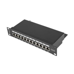 Lanberg PPF5-9012-B panel krosowniczy 1U