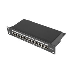 Lanberg PPF5-9012-B panel krosowniczy 1U