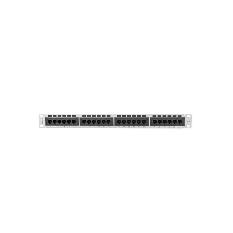 Patch panel Lanberg PPU6-1024-S (1U kat. 6 24xRJ-45) Patch panel Lanberg PPU6-1024-S (1U kat. 6 24xRJ-45)