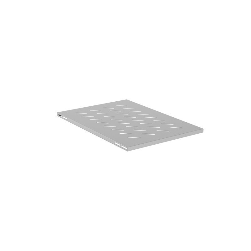 PÓŁKA DO SZAF 19" 800MM SZARA LANBERG (1U/480X675MM UDŹWIG DO 120KG, MONTAŻ 4 PUNKTOWY)