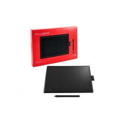Wacom One by Medium tablet graficzny Czarny, Czerwony 2540 lpi 216 x 135 mm USB