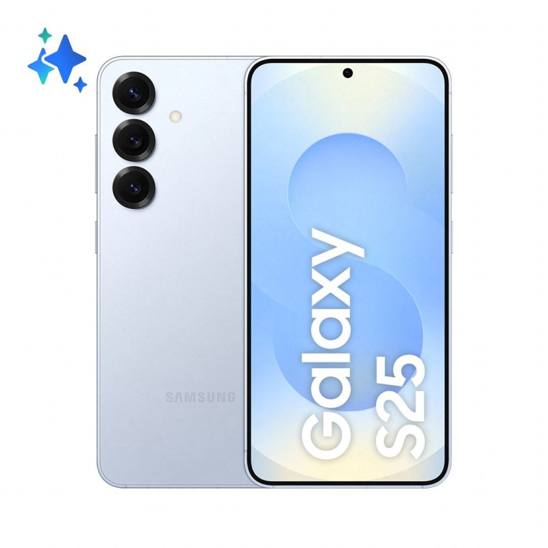 Samsung Galaxy S25 15,8 cm (6.2") Dual SIM Android 15 5G USB Type-C 12 GB 128 GB 4000 mAh Niebieski Samsung Galaxy S25 15,8 cm (6.2") Dual SIM Android 15 5G USB Type-C 12 GB 128 GB 4000 mAh Niebieski