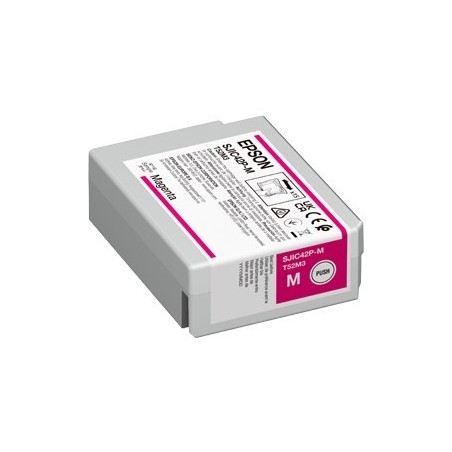 Epson SJIC42P-M nabój z tuszem 1 szt. Oryginalny Purpurowy