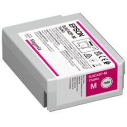 Epson SJIC42P-M nabój z tuszem 1 szt. Oryginalny Purpurowy