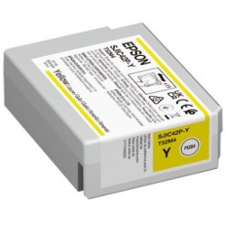 Epson SJIC42P-Y nabój z tuszem 1 szt. Oryginalny Żółty