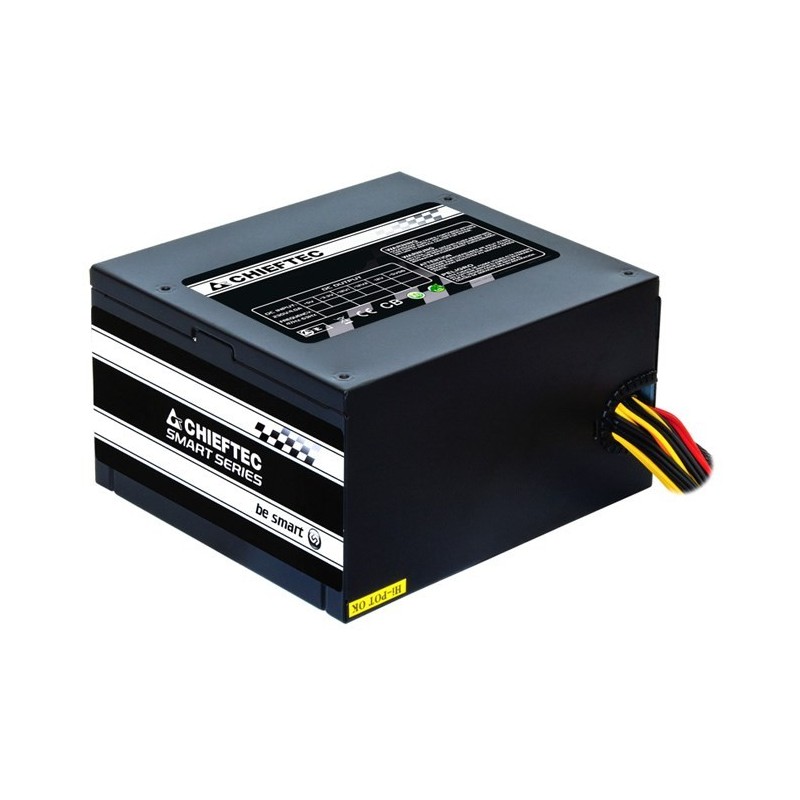 Chieftec Smart GPS-500A8 moduł zasilaczy 500 W 20+4 pin ATX ATX Czarny