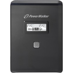 PowerWalker VI 2000 LCD 2 kVA 1200 W 2 x gniazdo sieciowe