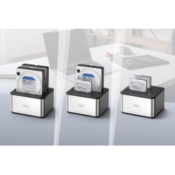 Digitus Stacja dokująca USB 3.0 z dwoma dyskami twardymi SATA 2,5"/3,5