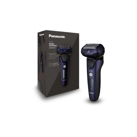 Panasonic ES-LV67-A803 trymer do brody Bateria Mokry & Suchy Czarny, Fioletowy