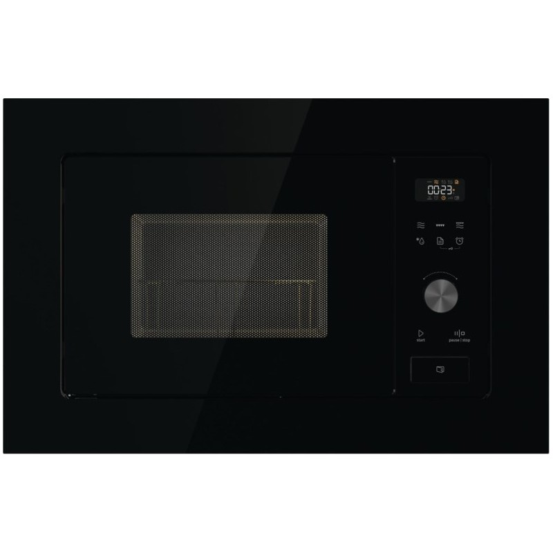 Czarna mikrofalówka Gorenje BM201AG1BG, z grillem, Wbudowana, 20 l, 800 W