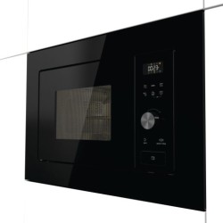 Czarna mikrofalówka Gorenje BM201AG1BG, z grillem, Wbudowana, 20 l, 800 W