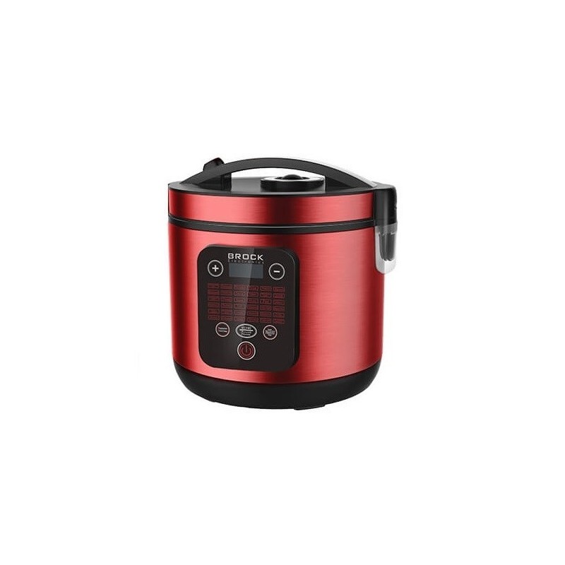 Wielofunkcyjny garnek elektryczny Brock Electronics MC 3602 RD 5 l 700 W Czarny, Czerwony Wielofunkcyjny garnek elektryczny Brock Electronics MC 3602 RD 5 l 700 W Czarny, Czerwony