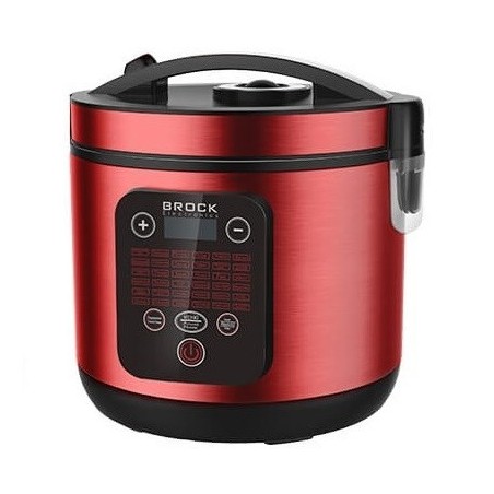 Wielofunkcyjny garnek elektryczny Brock Electronics MC 3602 RD 5 l 700 W Czarny, Czerwony