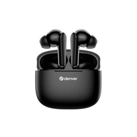 Denver TWE-48B Zestaw słuchawkowy True Wireless Stereo (TWS) Douszny Połączenia/muzyka Bluetooth Czarny
