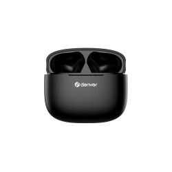 Denver TWE-48B Zestaw słuchawkowy True Wireless Stereo (TWS) Douszny Połączenia/muzyka Bluetooth Czarny