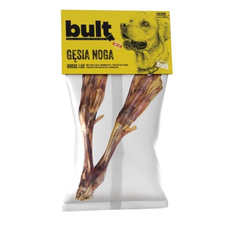 BULT Noga gęsia dla psa 2szt