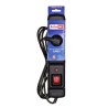 Listwa przeciwprzepięciowa Activejet COMBO 3gn/3m/cz (10A 2300W) 3m kolor czarny